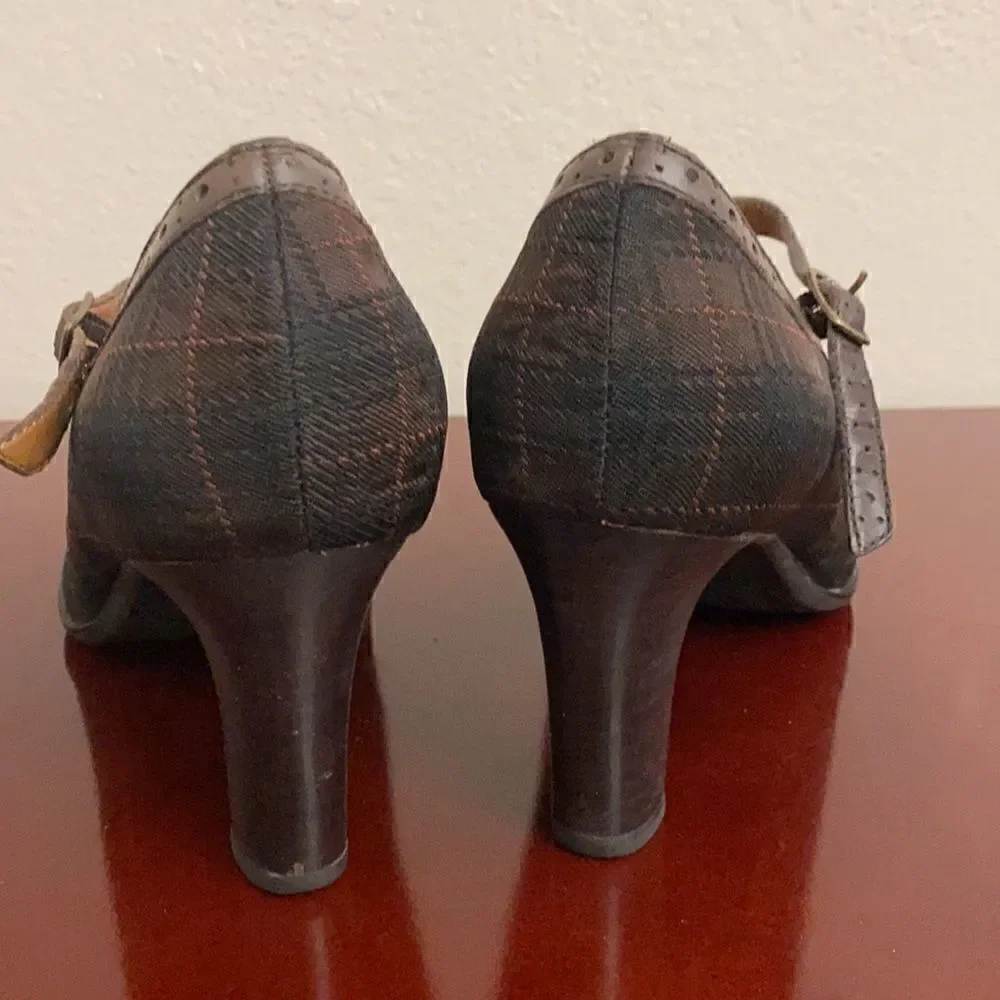 🎁🎁ROCKPORT BROWN PLAID DESIGN!!🎁🎅🏻